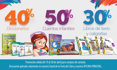 Descuentos Feria del Libro 2018